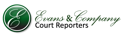 Evans Court Reporting Logo
